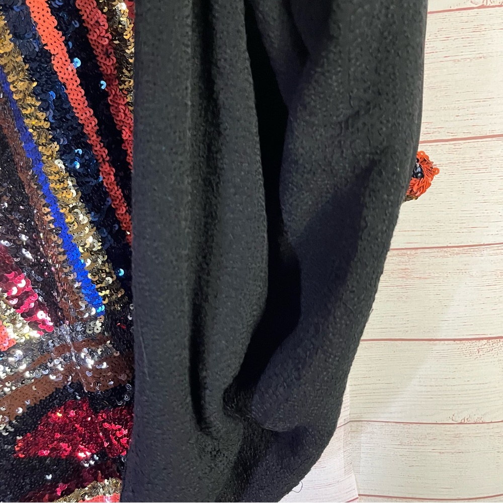 Zara Knit Multi Color Sequins‎ Skirt Size Small - Picture 6 of 7